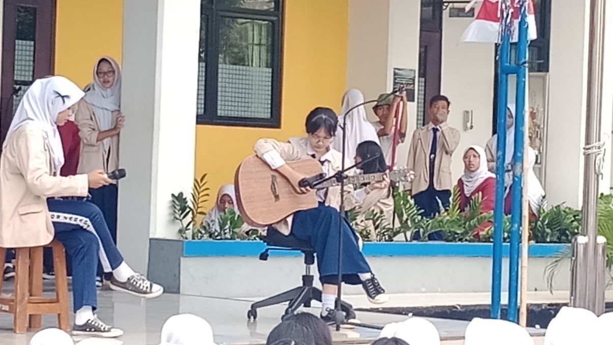 Literasi Panggung SMP Negeri 202 Jakata